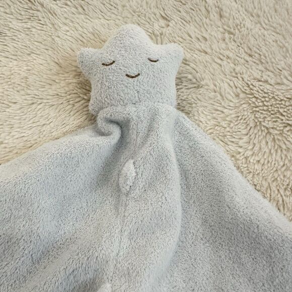 Angel Dear Blue Star Baby Lovey Blanket Plush Soother Toy - Picture 2 of 5